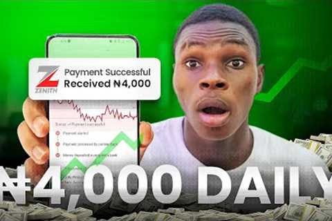 Free App! Make ₦4,000 Daily | No Investment | Make Money Online In Nigeria 2024 With Your Phone