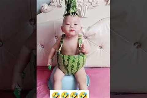 New Funny Baby Laughing Shorts 🤣 #funny #comedy #ytshorts #baby #cutebaby #viral #viralbabyclips