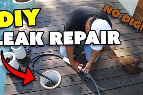 How to Repair Pipe Leaks Without Digging - DIY Guide