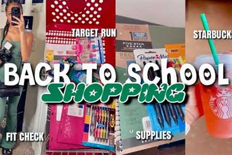 BACK TO SCHOOL SUPPLIES SHOPPING + HAUL 2024 | Miya Nevaeh