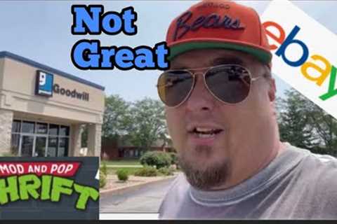 These Goodwill Haul videos are not my best but we got stuff to sell on eBay