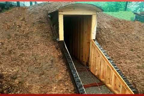 Family Builds Amazing STORM SHELTER Underground | by @tickcreekranch