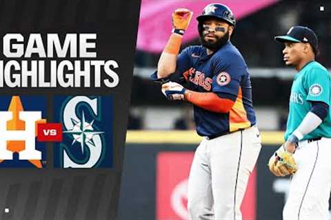 Astros vs. Mariners Game Highlights (7/20/24) | MLB Highlights
