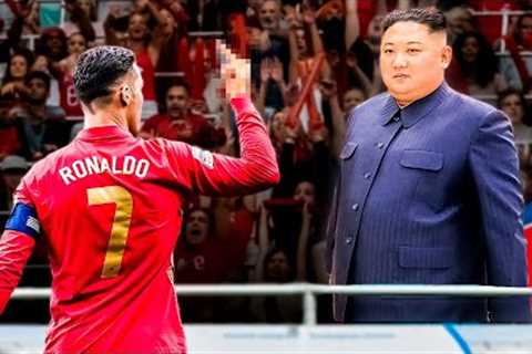 The Day Cristiano Ronaldo HUMILIATED Kim Jong Un and North Korea