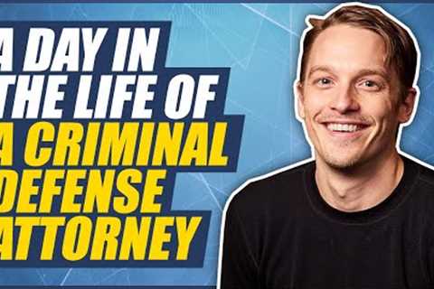 A Day in the Life of a Criminal Defense Attorney - Ep. 1