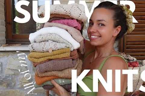 ALL OF MY SUMMER KNITS
