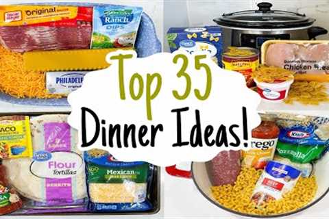 What's For Dinner? 35 of the BEST Quick &amp; Easy Recipes! | Tasty Cheap Meal Ideas | Julia Pacheco