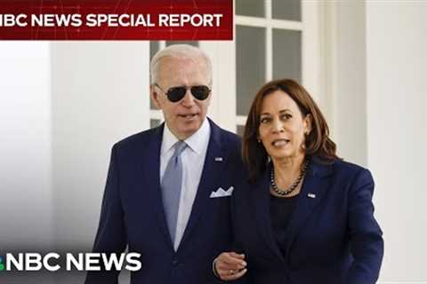 LIVE: President Biden drops out of 2024 presidential race, endorses VP Harris | NBC News