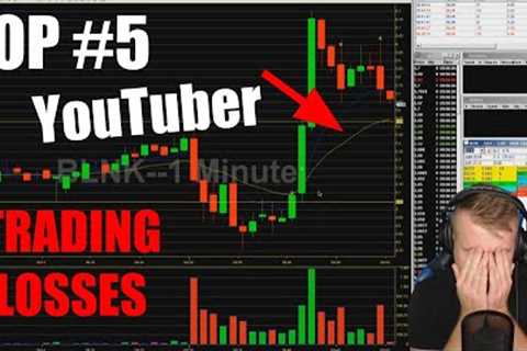 Top #5 YouTuber Live Trading Losses with Reactions!
