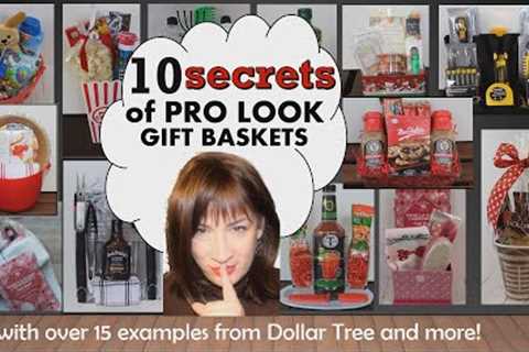 10 Pro Secrets for creating Gorgeous High End Look Gift Baskets everyone loves – Dollar Tree &..