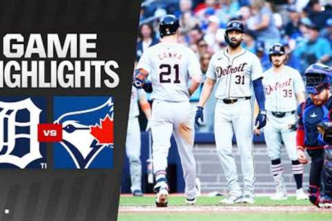 Tigers vs. Blue Jays Game Highlights (7/19/24) | MLB Highlights