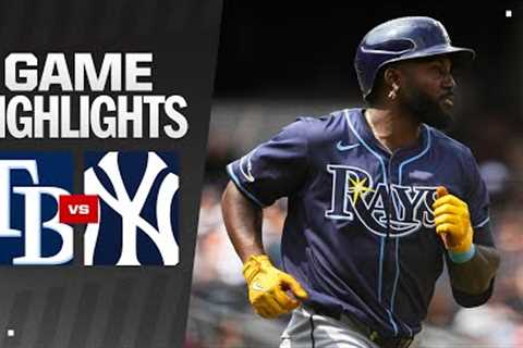 Rays vs. Yankees Game Highlights (7/20/24) | MLB Highlights