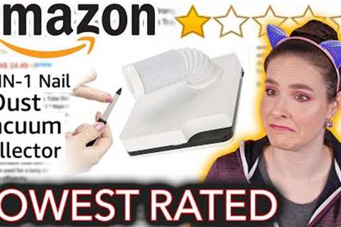 I Tried the Worst Rated Amazon Nail Products