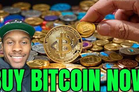 NOW is the Perfect Time to Buy Bitcoin and Altcoins ! WE ARE EARLY