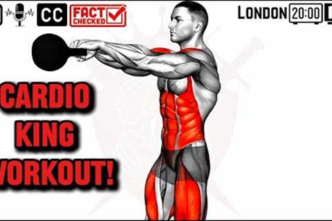 Cardio King: 10-Minute HIIT Workout for Men!