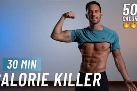 30 Min Cardio HIIT Workout To Burn Calories - Full Body Workout At Home (No Equipment, No Repeat)