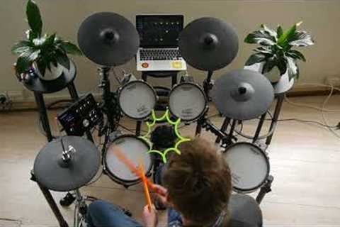 New Beginner Electronic Drums Lessons // Melodics Drums