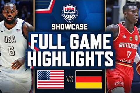 USA vs GERMANY | USAB SHOWCASE | FULL GAME HIGHLIGHTS | July 22, 2024