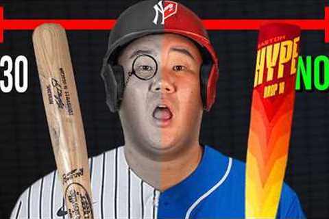 I Tried 100 Years Of Baseball Bats!