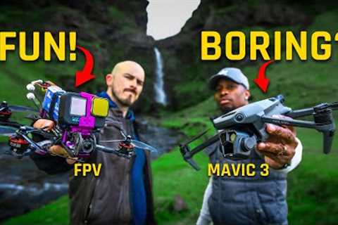 Best Drone For Cinematic Footage? | Regular Drone VS FPV Drone