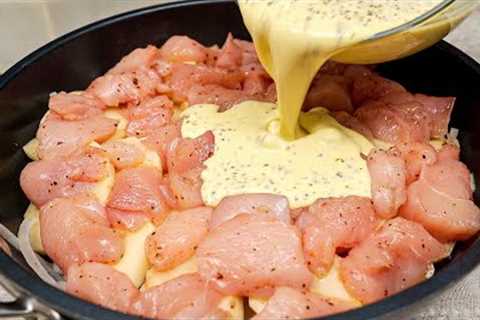 This is the tastiest Chicken and Potato recipe you can make at home❗️ Easy, juicy and so delicious!