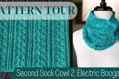 Fast and Fun Lace Cowl Knitting Pattern for Fingering Weight Yarn