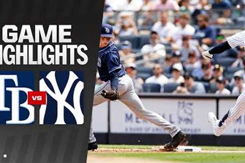Rays vs. Yankees Game Highlights (7/21/24) | MLB Highlights