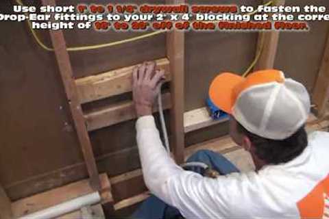 How to Plumb Kitchen Sink Water Lines