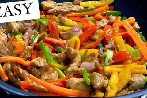 chicken stir fry sauce in 15 minutes! from scratch | Christmas Recipe | how to make chicken sauce