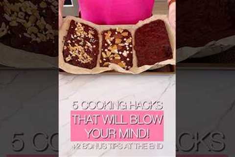 5 times saving cooking hacks that will blow your mind and help you in the kitchen! ￼
