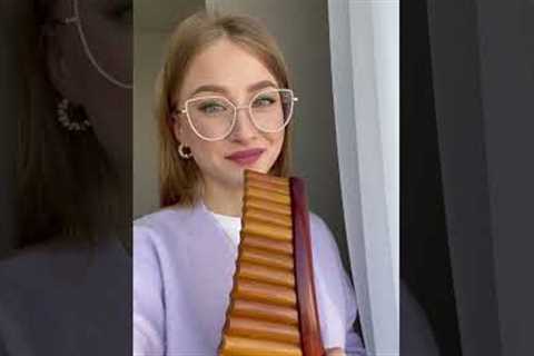 what is hard to play on Panflute #panflute #flute #musician #shorts #panpipe