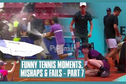 Tennis Mishaps, Fails &amp; Funny Moments | Part 07