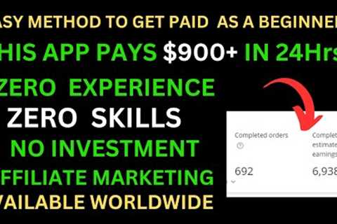 This App Pays $900 Daily | Affiliate Marketing For Beginners |Digital Marketing |Earn Passive Income