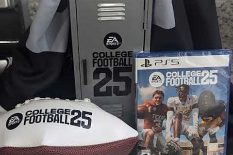 College Football 25 GameStop Exclusive Edition Unboxing
