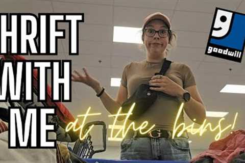 Thrift With Me At The Goodwill Bins For Items To Resell Online! I Only Paid $1.22 Per Item!
