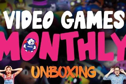 Video Games Monthly Unboxing - February 2024 -  Retro Subscription