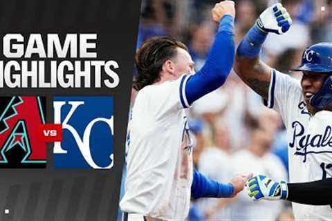 D-backs vs. Royals Game Highlights (7/22/24) | MLB Highlights