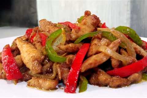 CHICKEN WITH BELL PEPPER AND ONION SIMPLE BUT SPECIAL RECIPE
