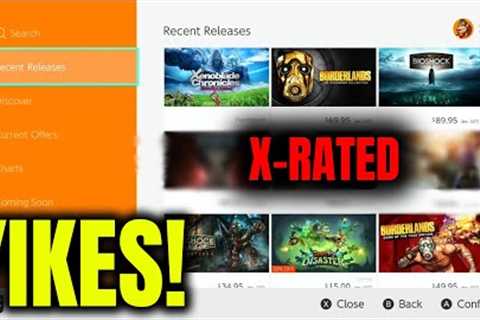 The Nintendo Switch eShop is Terrible
