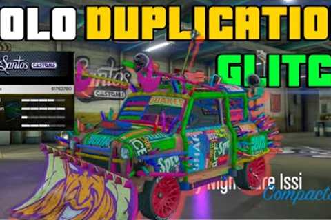 Best SOLO CAR DUPLICATION MONEY GLITCH Make Millions - GTA 5 Online