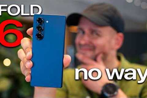 Samsung Galaxy Z Fold 6 - SIMPLY... NOTHING BETTER!