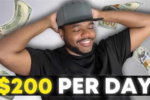 Easiest Way To Make Money Online In 2024 ($200/Per Day) For Beginners