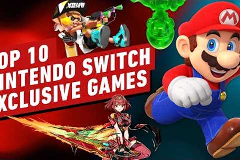 Top 10 Nintendo Switch Exclusive Games