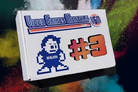 Video Games Monthly Unboxing - April 2024 - Retro Game Subscription