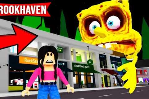 HOW TO TURN INTO GIANT SPONGEBOB in ROBLOX BROOKHAVEN!