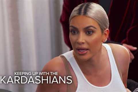 KUWTK | Kim Kardashian to Kourt: You're the Least Interesting to Look At | E!