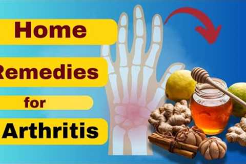 Heal Arthritis with NATURAL REMEDIES || Heat and COLD THERAPY for ARITHRITIS.