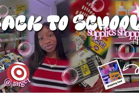 BACK TO SCHOOL SUPPLIES SHOPPING + HAUL 2024| *sophomore year edition*