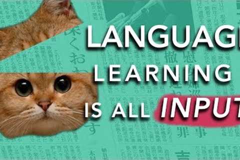 How to Learn a Language: INPUT  (Why most methods don't work)