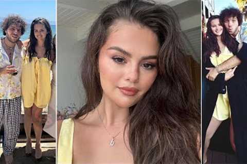 Selena Gomez Wears ‘B’ necklace for Benny Blanco while Celebrates 32nd Birthday